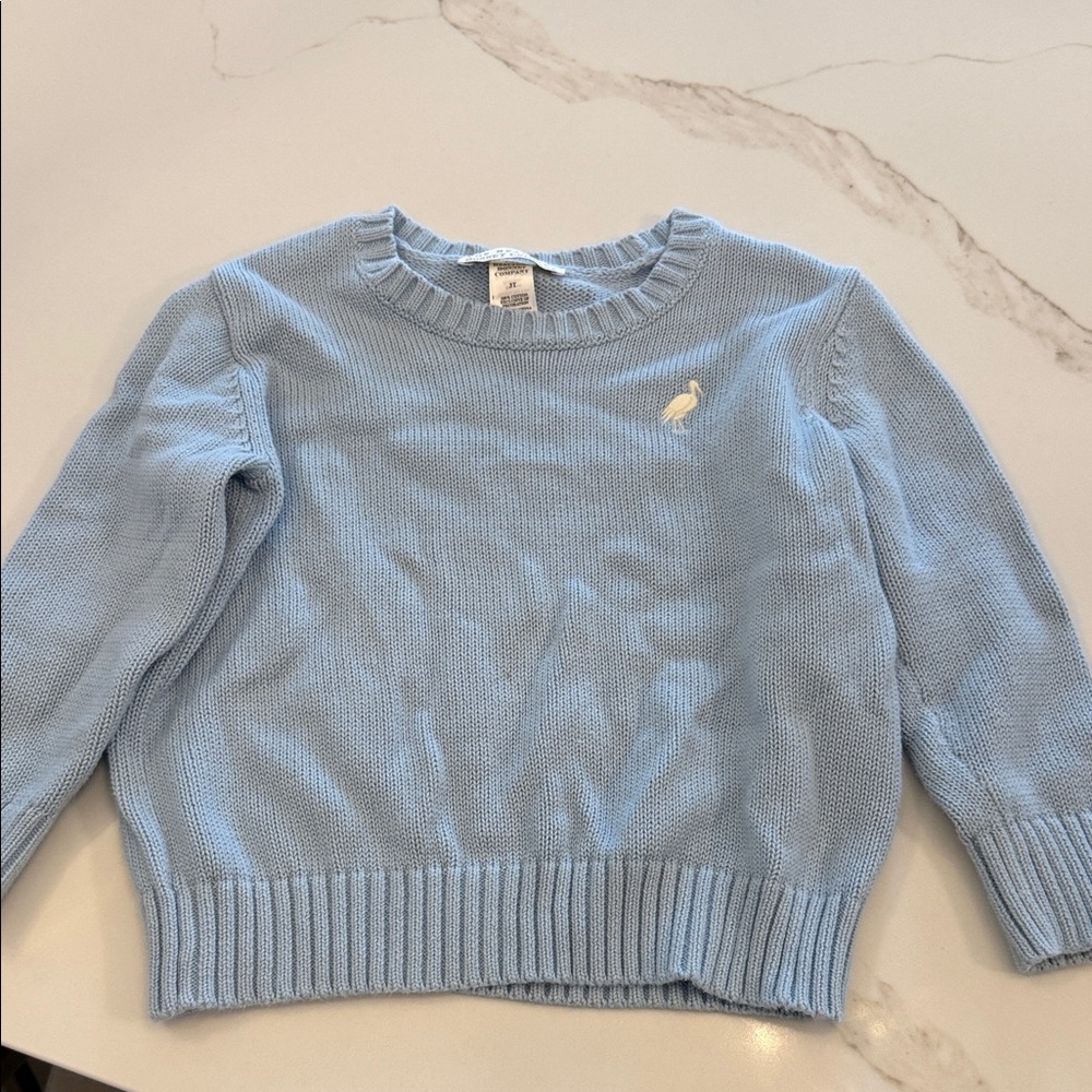 The Beaufort Bonnet Company Sky Blue Knit Pullover